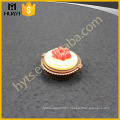 Custom Mini Cute Cosmetic Cupcake Plastic Fancy Lip Balm Container